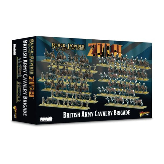 Pre-order: Zulu: British Army Cavalry Brigade - Black Powder Epic Battles - Warlord Games - Brand New