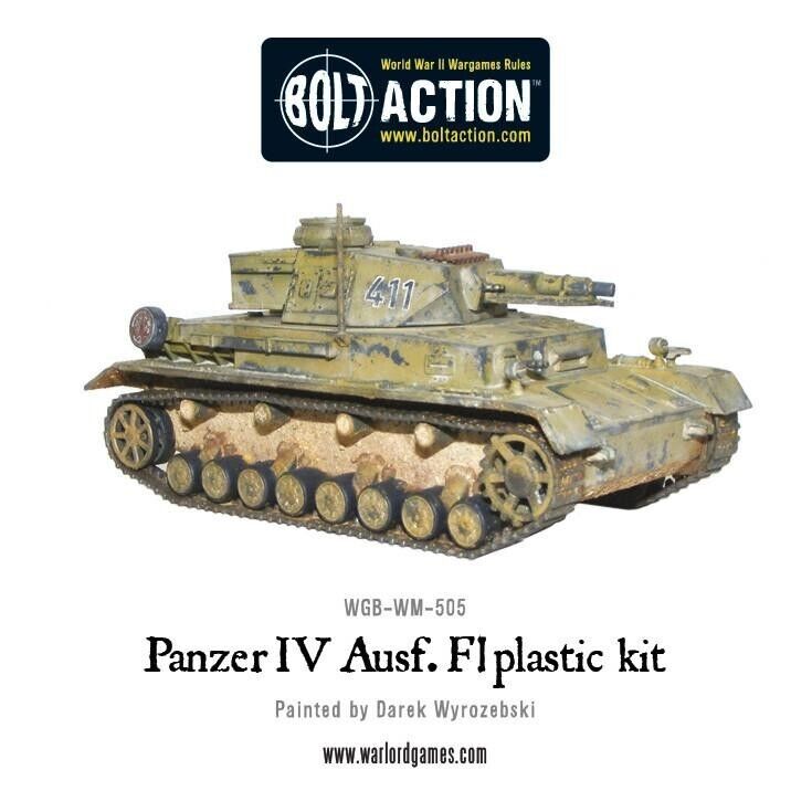 Panzer 4 AUSF. F1/G/H - Warlord Games Bolt Action Miniatures