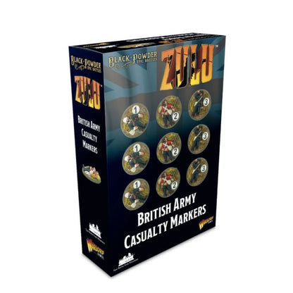 Pre-order: Zulu: British Army Casualty Markers - Black Powder Epic Battles - Warlord Games - Brand New