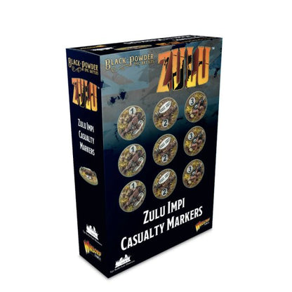 Pre-order: Zulu: Zulu Impi Casualty Markers - Black Powder Epic Battles - Warlord Games - Brand New