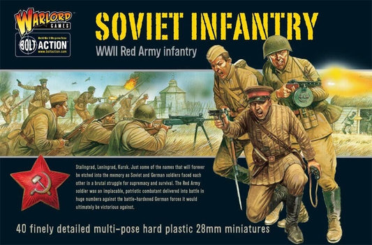 Soviet Infantry Red Army - Warlord Games Bolt Action Miniatures