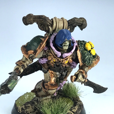 Death Guard Champion Lord Chaos Space Marines - Painted - Warhammer 40K X3040