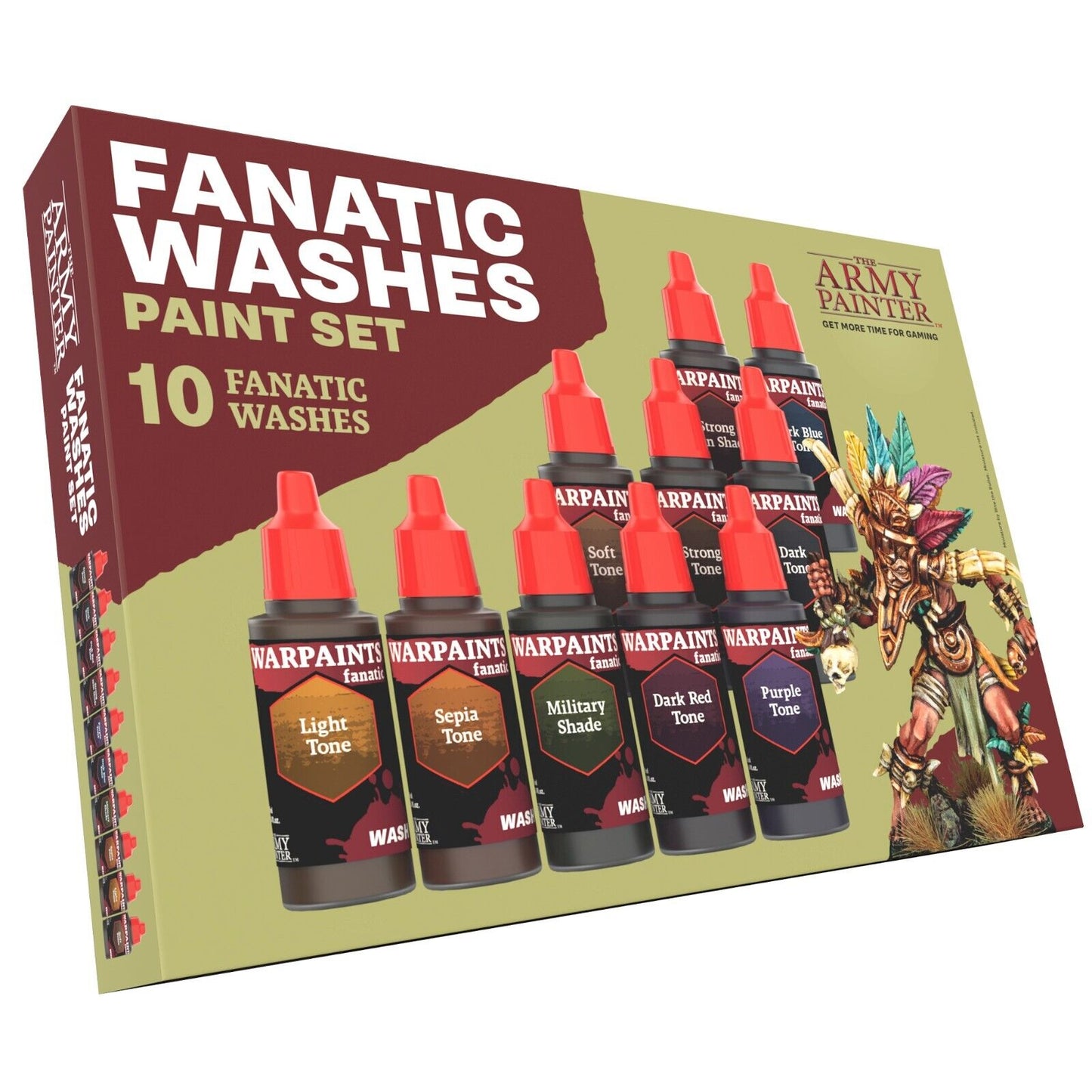 Fanatic Washes Paint Set - Warpaints Fanatic Washes - The Army Painter