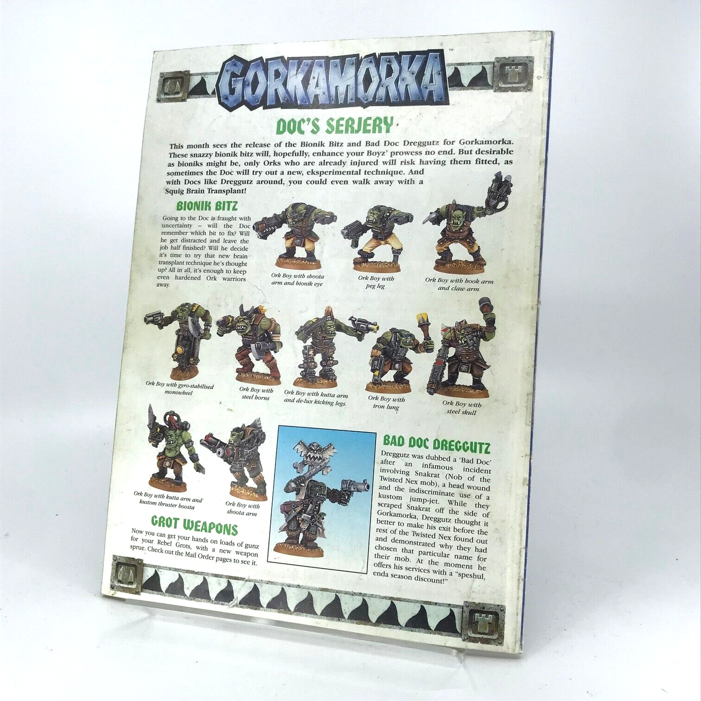 White Dwarf 221 Magazine Games Workshop Warhammer Fantasy 40,000 40K M427