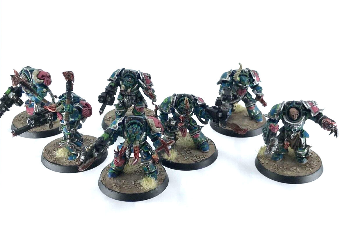 Alpha Legion Chaos Space Marines Terminator Squad - Warhammer 40K C4705