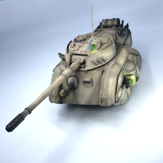 Custom Battle Tank Imperial Guard - Painted Ideal for Astra Militarum