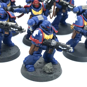 Primaris Intercessors Ultramarines Space Marines - Painted Warhammer 40K C1621