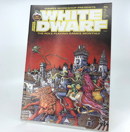 White Dwarf 84 Magazine Games Workshop Warhammer Fantasy 40,000 40K M636