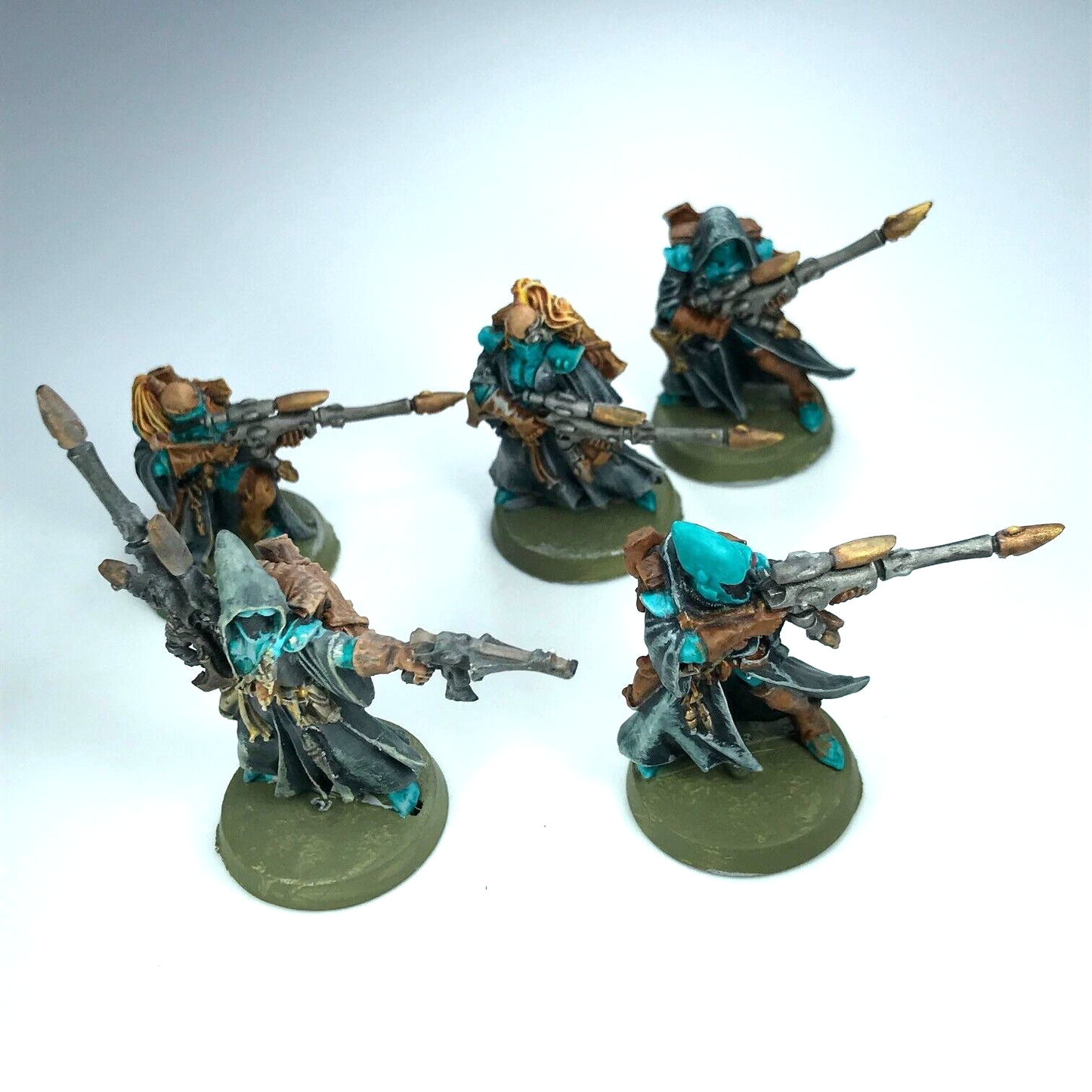 Eldar Ranger Scout Squad Aeldari - Painted - Warhammer 40K C3243