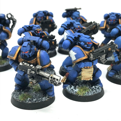 Space Marine Tactical Squad Ultramarines - Painted - Warhammer 40K C2557