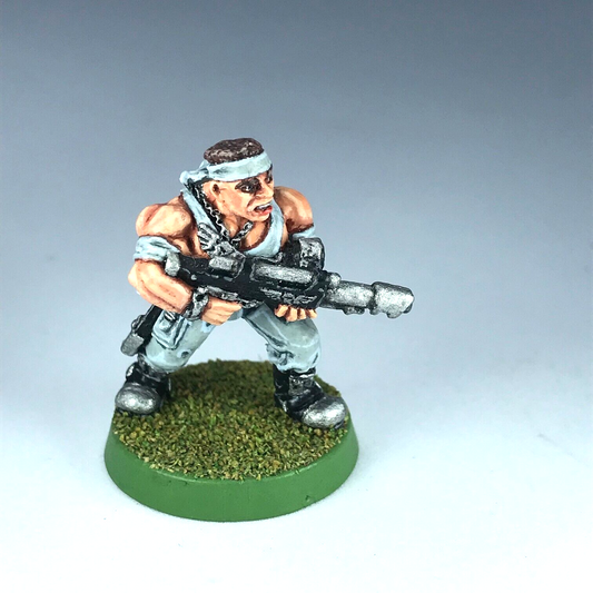 Classic Metal Catachan Rifleman Imperial Guard - Painted - Warhammer 40K X12319