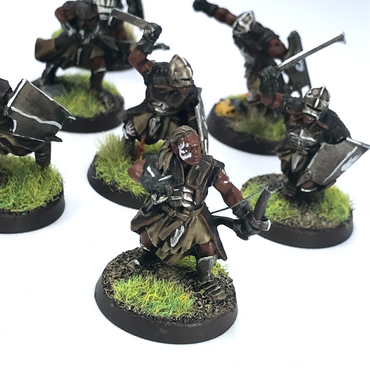 Uruk Hai Scout Warriors - LOTR Warhammer / Lord of the Rings Painted C755