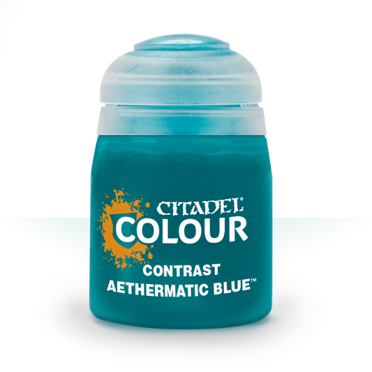 Aethermatic Blue - Citadel Contrast 18ml Games Workshop Citadel Paint