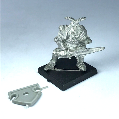 Classic Chaos Armoured Warrior Dated 1988 - Citadel Warhammer Fantasy GW X9134