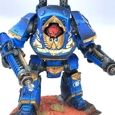 Contemptor Dreadnought Ultramarines Space Marines - Warhammer Horus Heresy GW