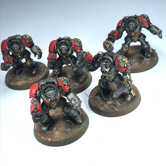 Space Marines Terminator Squad - Painted - Warhammer 40K C2038