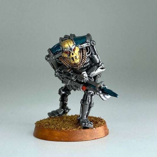 Original Necron Warrior - 1993 - Painted - Warhammer 40K Classic Metal X11447