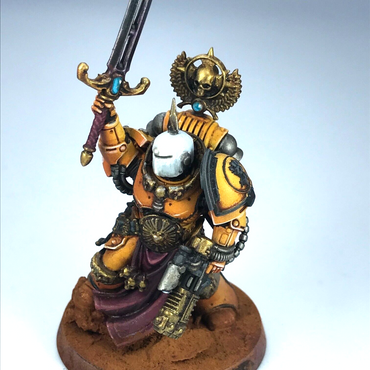 Imperial Fists Legion Praetor Horus Heresy - Painted - Warhammer 30K 40K C3794