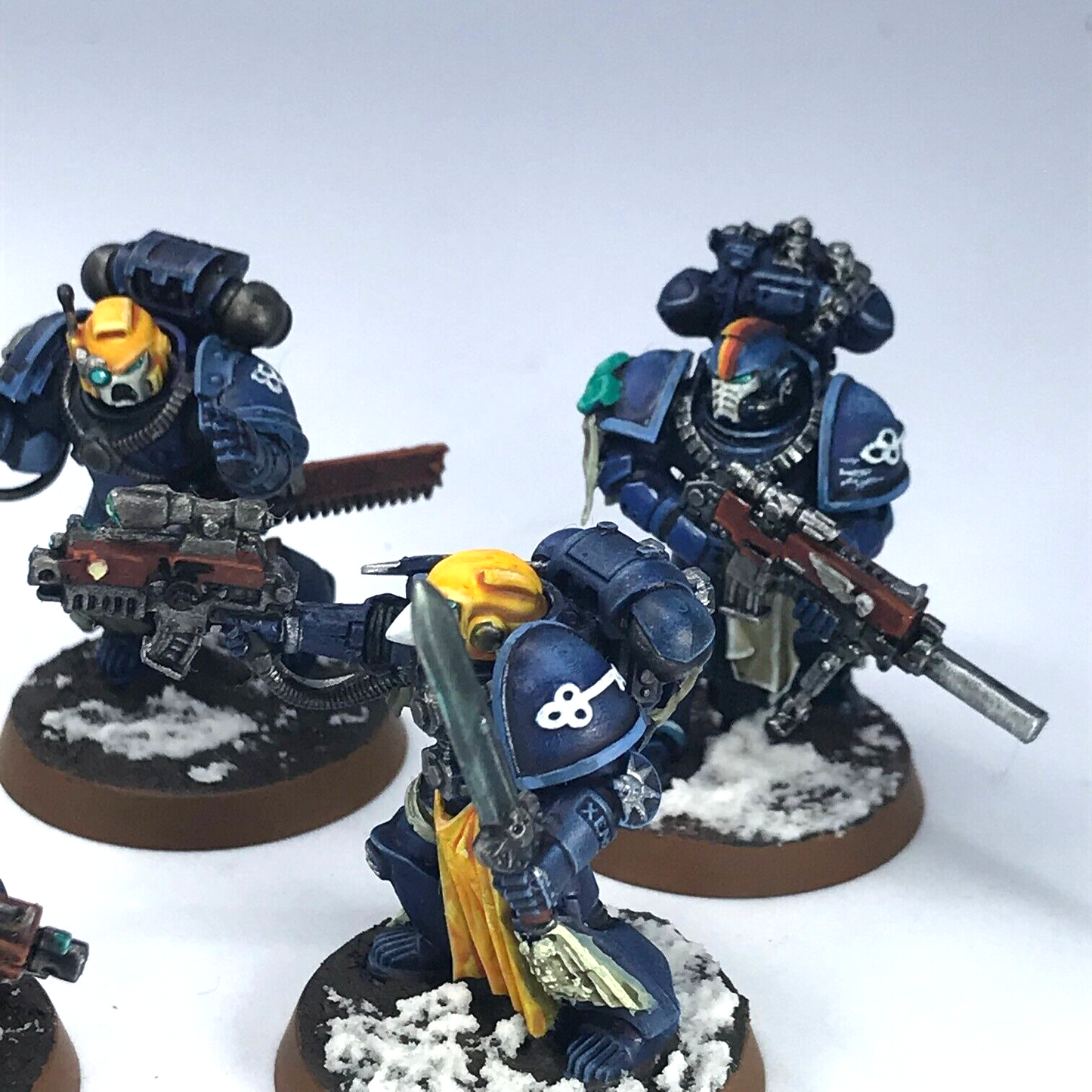 Space Marines Ultramarines Veteran Squad Painted - Warhammer 40K C1612