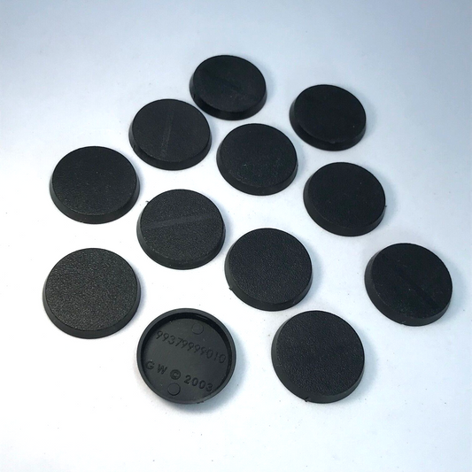 Original Games Workshop 2003 25mm Round Bases - Warhammer 40K / LOTR X11402