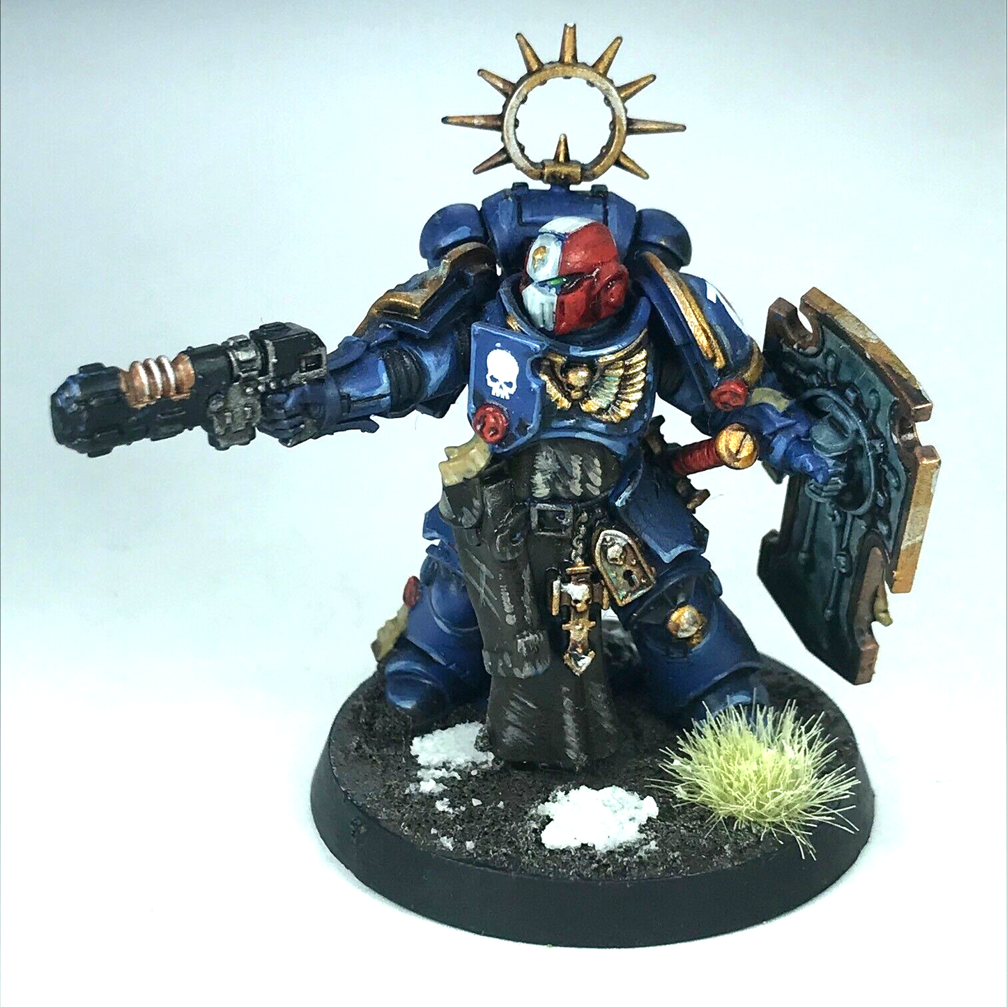 Space Marine Captain Ultramarines - Painted - Warhammer 40K X8625