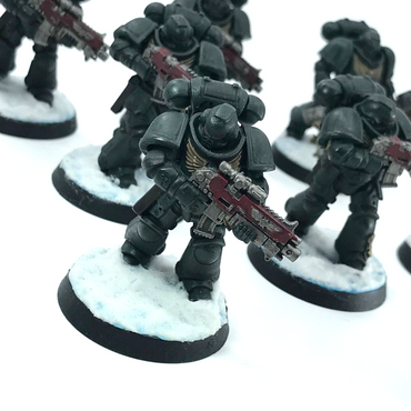 Dark Angels Primaris Intercessors Space Marines - Warhammer 40K Painted C3984