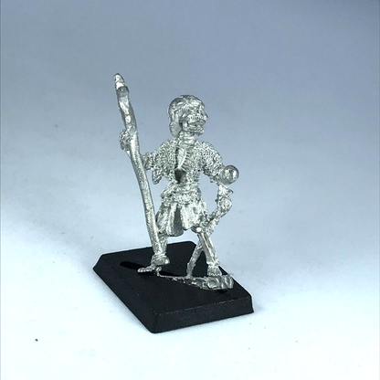 Undead Nightmare Legion Skeleton Spearman Dated 1985 - Warhammer Fantasy X13252