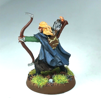 Metal Lothlorien Wood Elf Archer - Painted - Warhammer / Lord of the Rings X8551