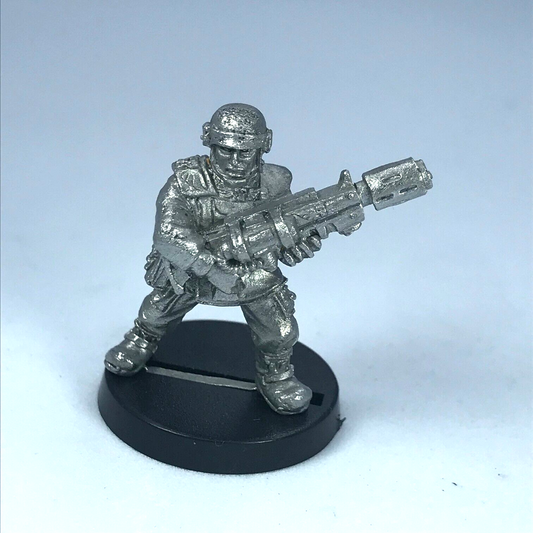 Cadian Shock Troop with Melta Gun - Imperial Guard Warhammer 40K Metal X2978