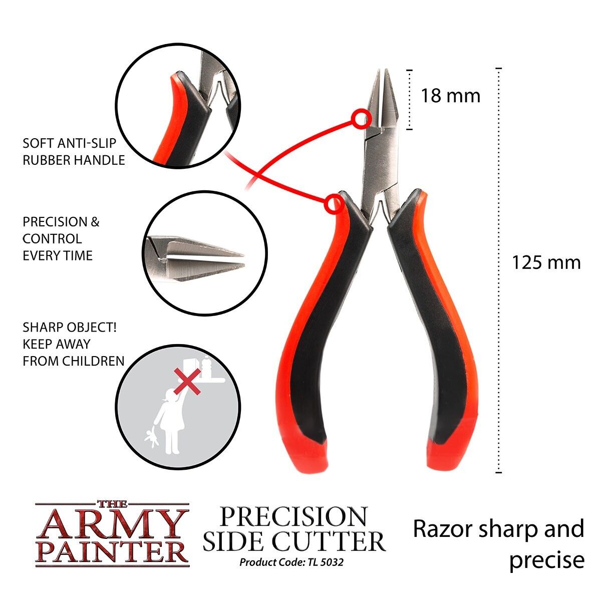 Precision Side Cutter - Tools & Accessories - The Army Painter