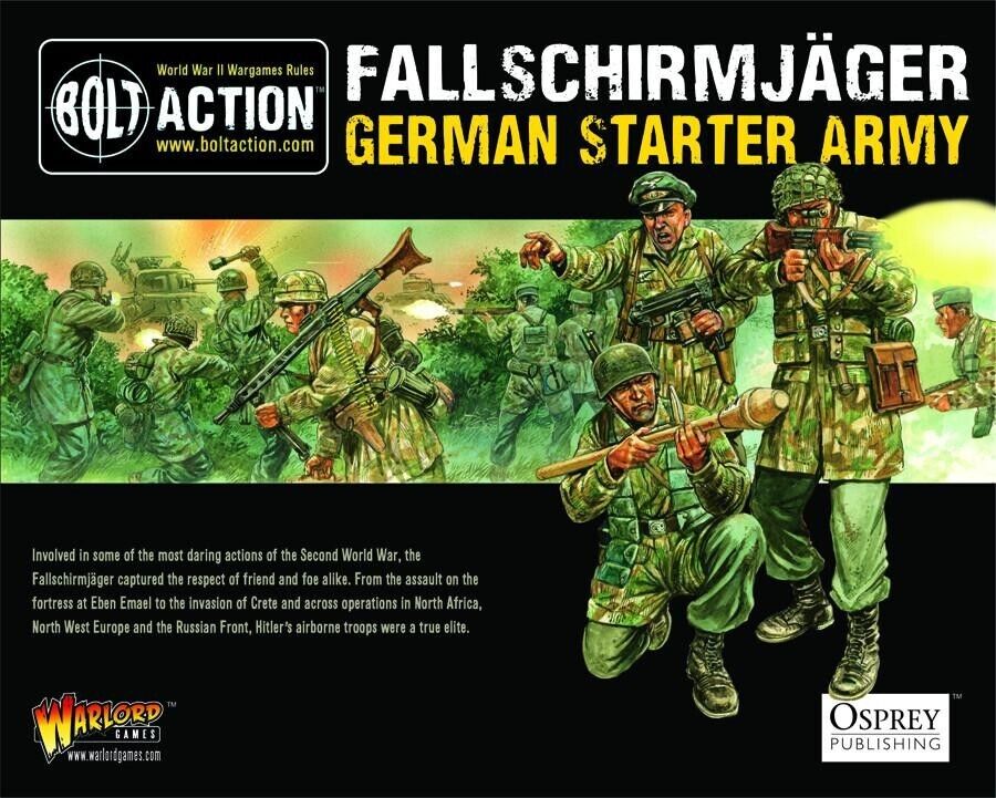 Fallschrimjager Starter Army - Warlord Games Bolt Action Miniatures