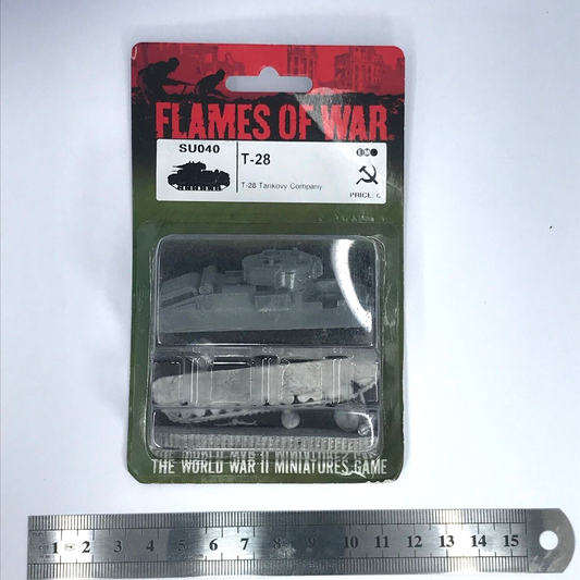 Soviet USSR T-28 Tank Blister - Flames of War C2203