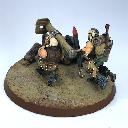 Catachan Rocket Launcher Team Imperial Guard - Painted Warhammer 40K GW C667