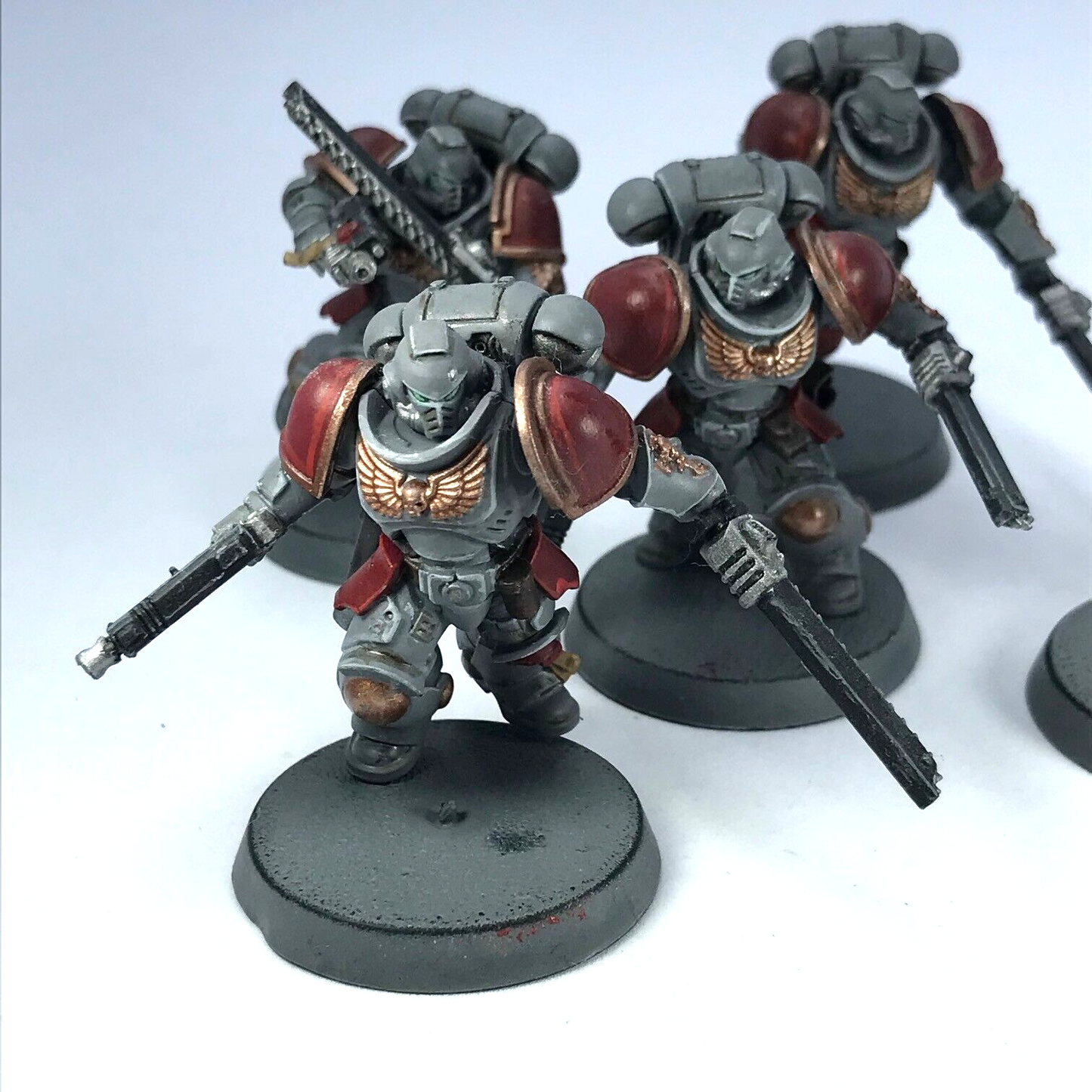 Primaris Assault Intercessors Space Marine - Painted - Warhammer 40K C3491