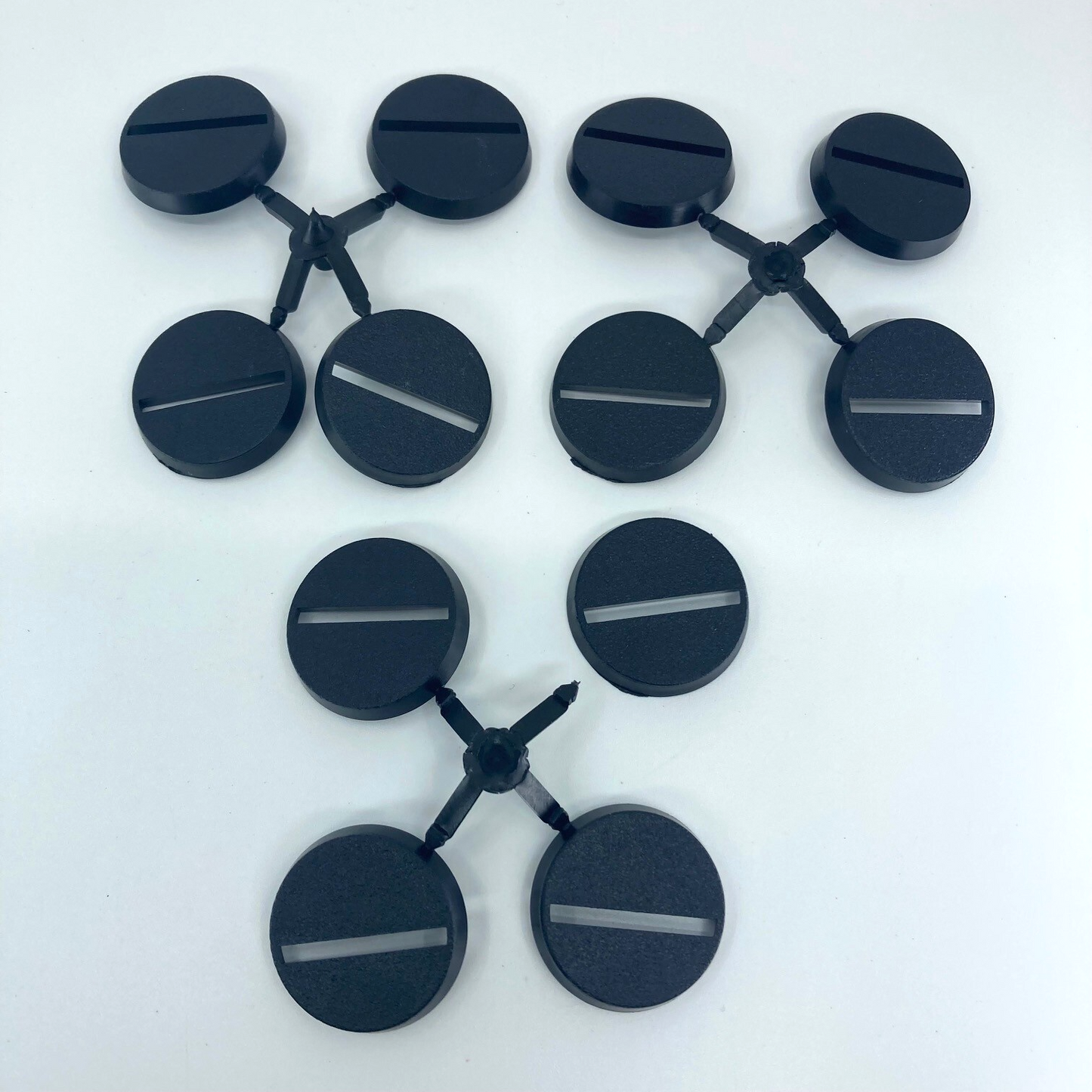 Original 1992 25mm Round Bases Slotted - Warhammer 40K / LOTR GW X8598