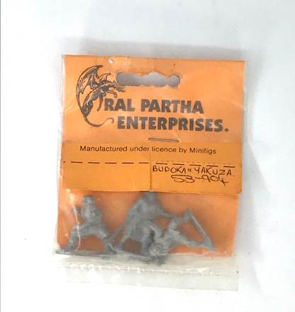 Ral Partha Budoka and Yakuza Classic Minifigs Miniatures Blister C590