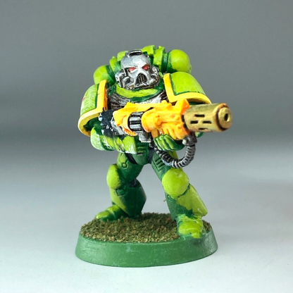 Space Marine with Meltagun - 2nd Ed - Warhammer 40K Classic Metal X13848