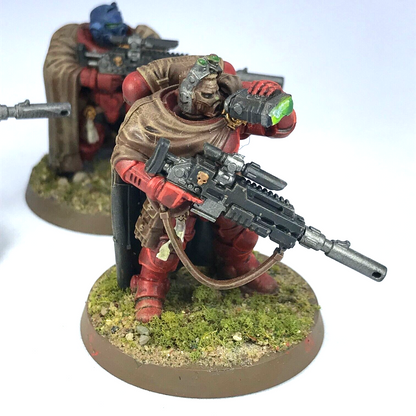 Blood Angels Primaris Eliminators Space Marines - Painted - Warhammer 40K C3522