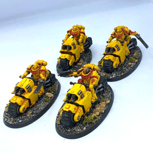 Primaris Outriders Imperial Fist Space Marine - Painted Warhammer 40K C3122