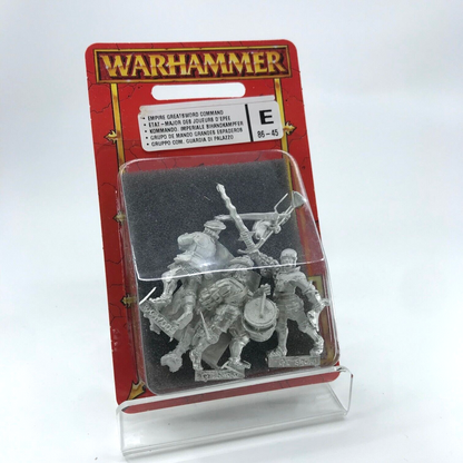 The Empire Greatsword Command Freepeople Sigmar Blister Warhammer Fantasy C2941