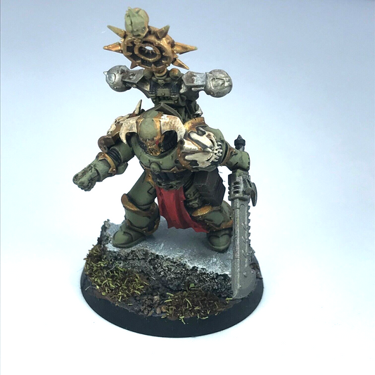 Chaos Nurgle Champion Death Guard - Painted - Warhammer 40K X1130