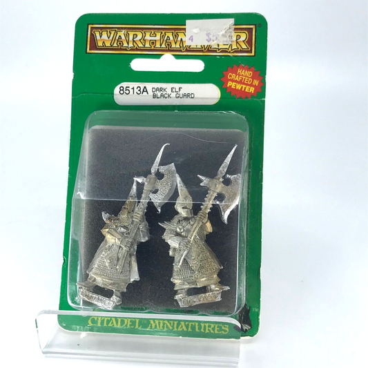 Dark Elf Black Guard of Naggaroth Blister Citadel Warhammer Fantasy Metal C716