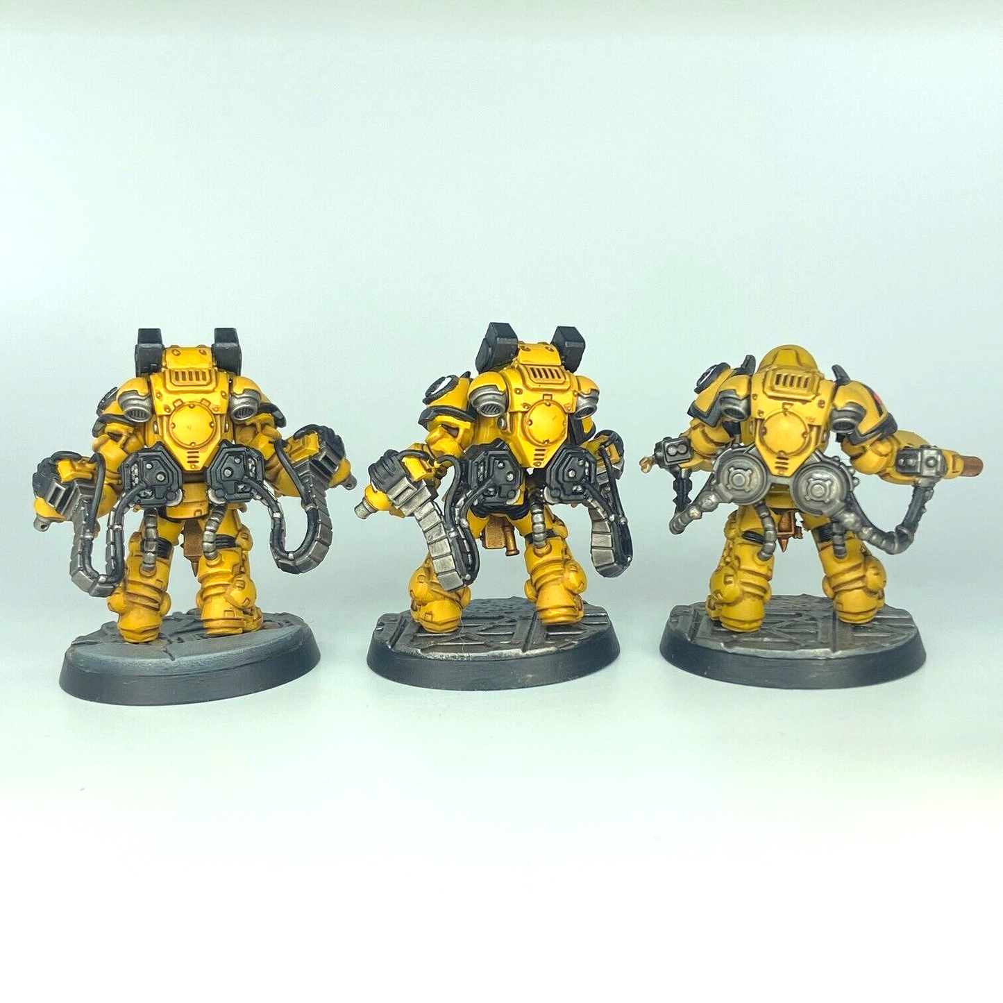 Primaris Aggressors Imperial Fists Space Marines - Painted - Warhammer 40K C4672