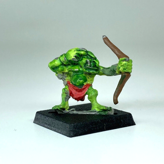 Savage Goblin Archer Orcs & Goblins - Warhammer Fantasy Classic Metal X9236