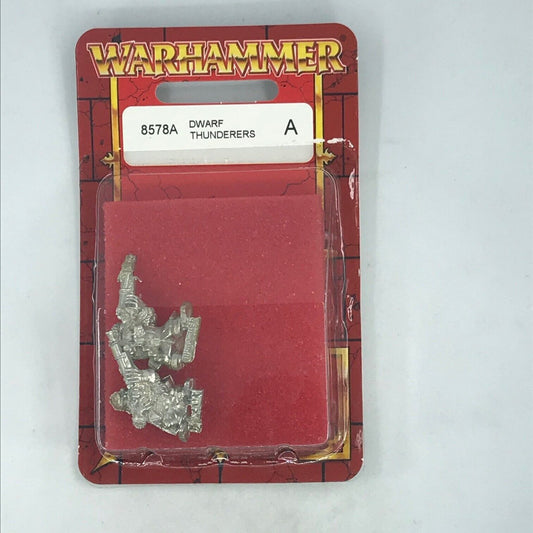 Metal Dwarf Thunderer Riflemen Blister - Warhammer Fantasy C833