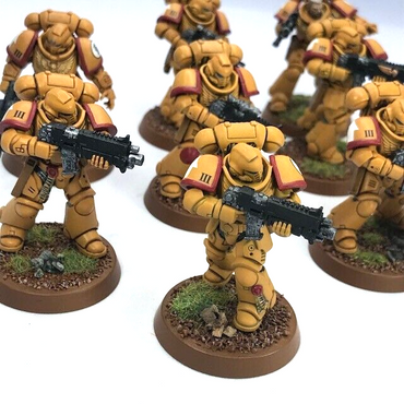 Imperial Fists Primaris Intercessors Space Marines - Warhammer 40K Painted C4761