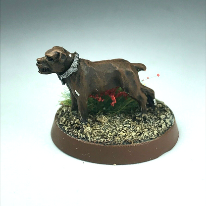 Hobbit Farmer Maggot Dog Painted LOTR - Warhammer / Lord of the Rings X7359