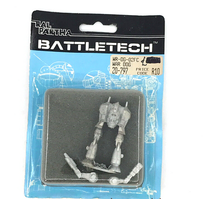 Ral Partha Minifigs War Dog Robot Battle Tech - Blister - Ral Partha C1780