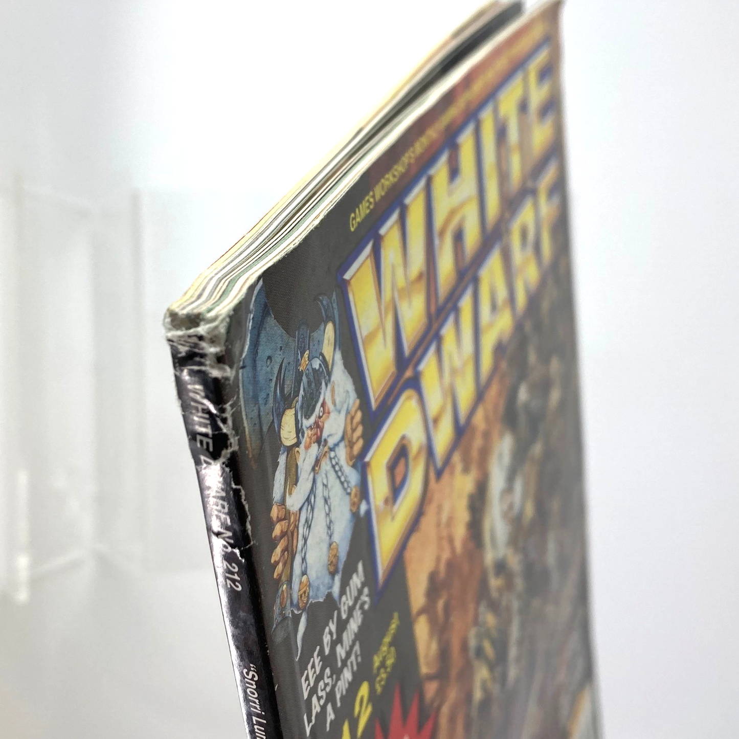 White Dwarf 212 Magazine Games Workshop Warhammer Fantasy 40,000 40K M1347