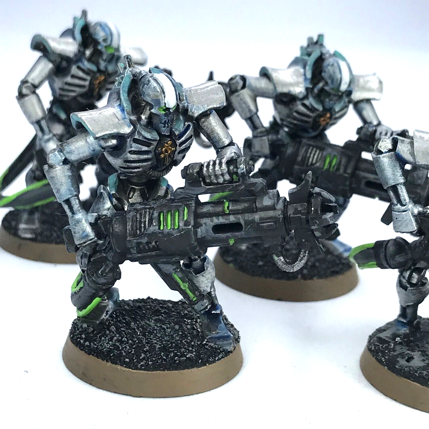 Necron Immortals with Tesla Carbines Necrons - Painted - Warhammer 40K C3808